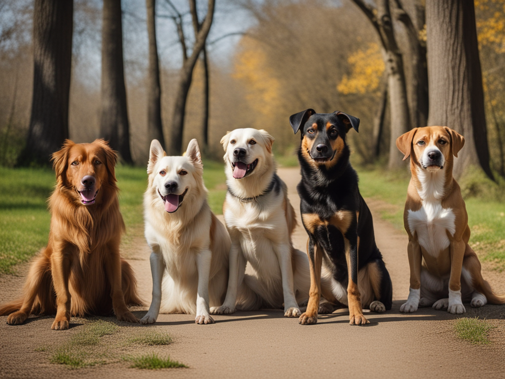 History of Dogs timeline showing evolution alongside humans